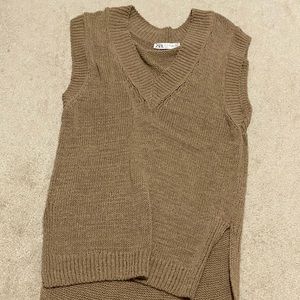 Zara sweater vest